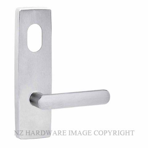 LOCKWOOD 1801-1941 106 LEVER ON PLATE SATIN CHROME