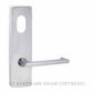 LOCKWOOD 1801-1941 118 LEVER ON PLATE SATIN CHROME