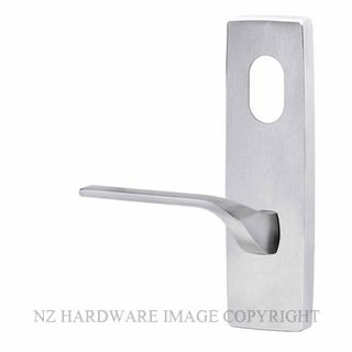 LOCKWOOD 1801/122RSC EXTERIOR LEVER CYLINDER PLATE SATIN CHROME