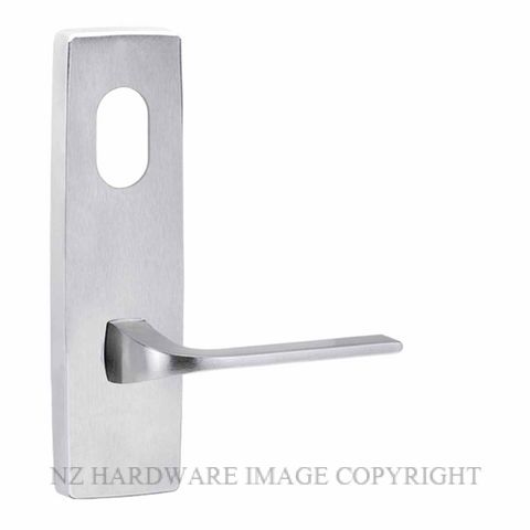 LOCKWOOD 1801-1941 123 LEVER ON PLATE SATIN CHROME