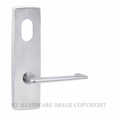 LOCKWOOD 1801-1941 132 LEVER ON PLATE SATIN CHROME