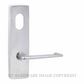 LOCKWOOD 1801-1941 132 LEVER ON PLATE SATIN CHROME