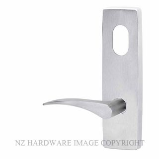 LOCKWOOD 1801/153RSC EXTERIOR LEVER CYLINDER PLATE SATIN CHROME