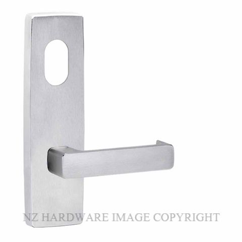 LOCKWOOD 1801-1941 76 LEVER ON PLATE SATIN CHROME