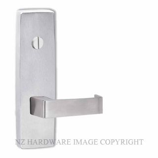 LOCKWOOD 1803/90SC EXTERIOR LEVER PRIVACY PLATE SATIN CHROME
