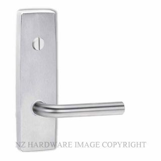 LOCKWOOD 1803/97SC EXTERIOR LEVER PRIVACY PLATE SATIN CHROME
