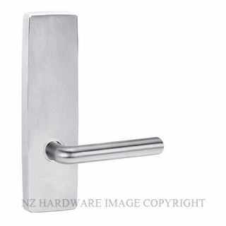 LOCKWOOD 1805/104SC EXTERIOR LEVER PLAIN PLATE SATIN CHROME