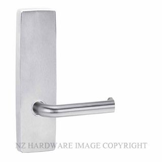 LOCKWOOD 1805/102SC EXTERIOR LEVER PLAIN PLATE SATIN CHROME