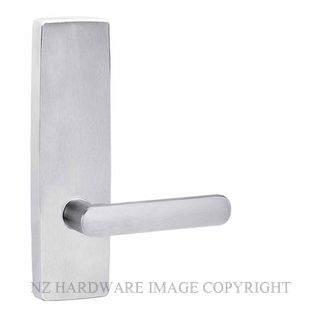 LOCKWOOD 1805/106SC EXTERIOR LEVER PLAIN PLATE SATIN CHROME