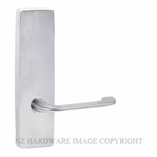 LOCKWOOD 1805/115SC EXTERIOR LEVER PLAIN PLATE SATIN CHROME