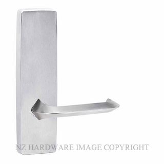LOCKWOOD 1805/116SC EXTERIOR LEVER PLAIN PLATE SATIN CHROME
