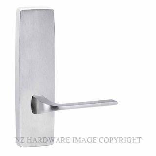 LOCKWOOD 1805/123SC EXTERIOR LEVER PLAIN PLATE SATIN CHROME