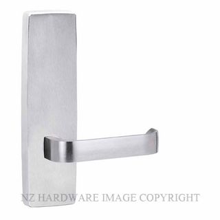 LOCKWOOD 1805/131SC EXTERIOR LEVER PLAIN PLATE SATIN CHROME
