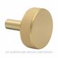 WINDSOR 6525-MSB ORIZON CABINET KNOB MATT SATIN BRASS