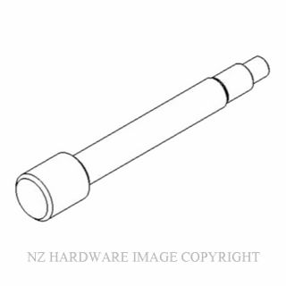 SCHLAGE ZQF216 MEDIO EXTENDED PRIVACY PIN MATT BLACK