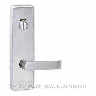 LOCKWOOD L1814/59SC EXTERIOR INDICATING PRIVACY LEVER PLATE SATIN CHROME