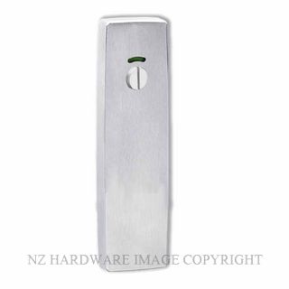 LOCKWOOD L1813SC EXTERIOR PRIVACY PLATE SATIN CHROME