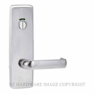 LOCKWOOD 1814/77SC EXTERIOR INDICATING PRIVACY LEVER PLATE SATIN CHROME