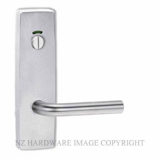 LOCKWOOD L1814/97SC EXTERIOR INDICATING PRIVACY LEVER PLATE SATIN CHROME