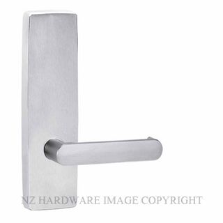 LOCKWOOD 1805/166SC EXTERIOR LEVER PLAIN PLATE SATIN CHROME