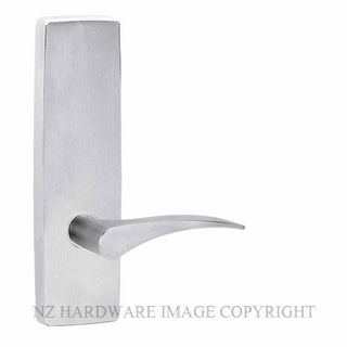 LOCKWOOD 1805/153LSC EXTERIOR LEVER PLAIN PLATE SATIN CHROME