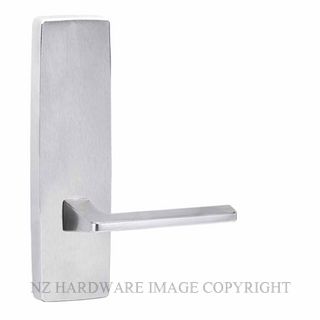 LOCKWOOD 1805/178SC EXTERIOR LEVER PLAIN PLATE SATIN CHROME