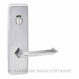 LOCKWOOD 1814/116SC EXTERIOR INDICATING PRIVACY LEVER PLATE SATIN CHROME