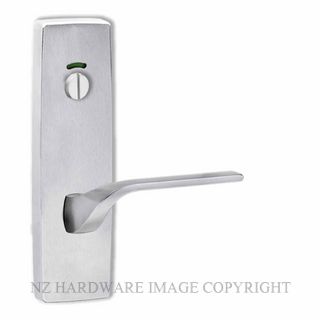 LOCKWOOD 1814/122LSC EXTERIOR INDICATING PRIVACY LEVER PLATE SATIN CHROME