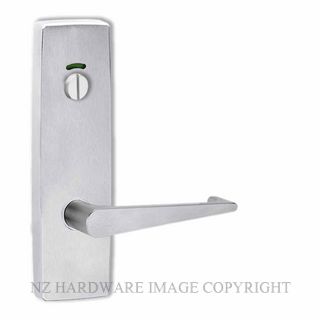 LOCKWOOD 1814/133SC EXTERIOR INDICATING PRIVACY LEVER PLATE SATIN CHROME