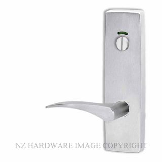 LOCKWOOD 1814/153RSC EXTERIOR INDICATING PRIVACY LEVER PLATE SATIN CHROME