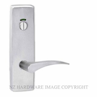 LOCKWOOD 1814/153LSC EXTERIOR INDICATING PRIVACY LEVER PLATE SATIN CHROME