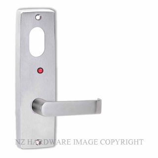 LOCKWOOD 1920/59SC INTERIOR LED CYLINDER LEVER PLATE SATIN CHROME