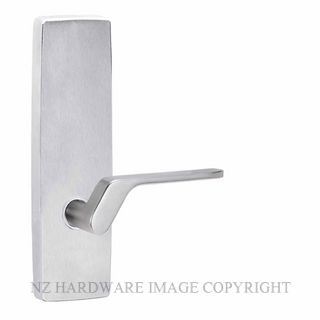 LOCKWOOD L1805/41RSC EXTERIOR LEVER PLAIN PLATE SATIN CHROME