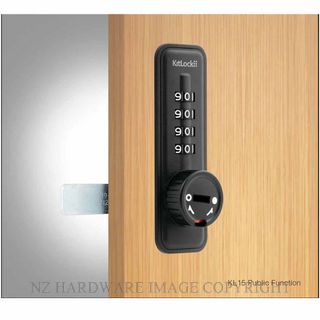 KITLOCK KL15 PUB MECHANICAL LOCKER LOCK PUBLIC MATT BLACK