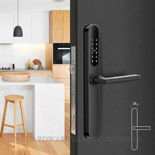 MILES NELSON MN7030BLK DIGITAL LOCKS 30MM MATT BLACK
