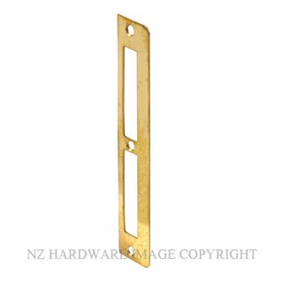 YALE P33025 STRIKER ST.ST.ALMN SYSTEMS 195MMX38.5MM POLISHED BRASS
