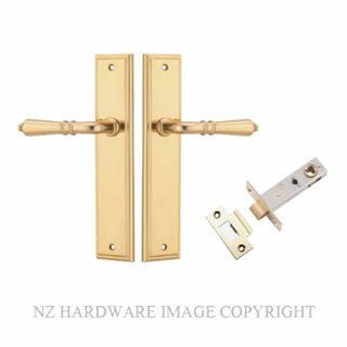 IVER 10236KPASS60 SARLAT STEPPED PLATE PASSAGE SET POLISHED BRASS