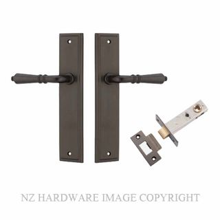 IVER 10736KPASS60 SARLAT STEPPED PLATE PASSAGE SET SIGNATURE BRASS