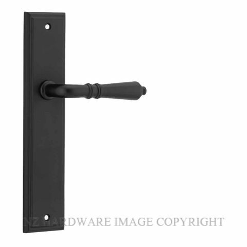 IVER 12736 SARLAT STEPPED PLATE MATT BLACK