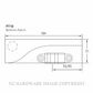DORMAKABA UL PT10.V3.SSS PATCH FITTING 80350270099 SATIN STAINLESS