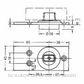 DORMAKABA 8560G FLOOR PIVOT