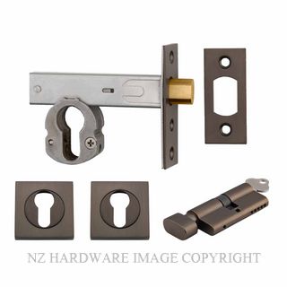 IVER 22150K60KTES DEADBOLT EURO 60MM KEY/TURN SQUARE ESC SIGNATURE BRASS