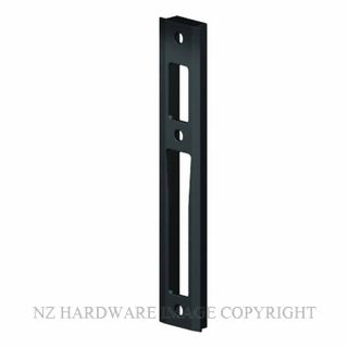 YALE P33129B MILLTON-ISEO-OPTIMUM STRIKE PLATE 161MMX30MM BLACK