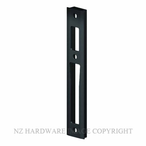 YALE P33129B MILLTON-ISEO-OPTIMUM STRIKE PLATE 161MMX30MM BLACK