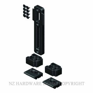 YALE P33430 FLETCHERS LCL 2PT STR KIT CD 162MMX48MM BLACK