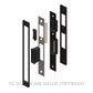 YALE P3352AFLSS OPTIMUM/INDURO STRIKE KIT - LEFT HAND ALU FRENCH DOOR