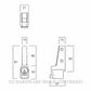 LOCKWOOD LW2201317C4 SLIDING WINDOW PUSH LOCK MATT BLACK