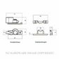 LOCKWOOD WHITCO LW270216 SASH WINDOW LATCH WHITE