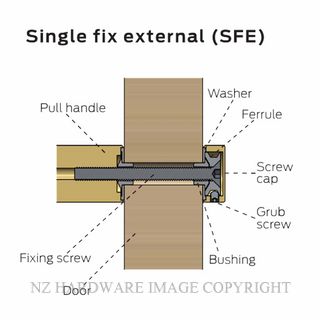 LEGGE LBPH-SFE LUXE EXTERIOR HALF SET FIXING