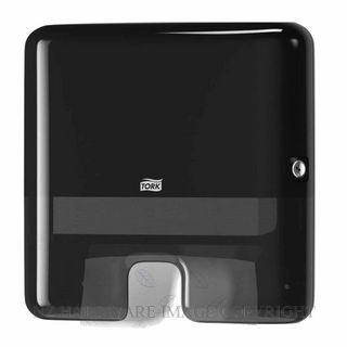 TORK H2 MINI BK 552108 INTERFOLD HAND TOWEL DISPENSER BLACK